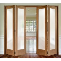 Двери-гармошки сэкономят пространство в квартире