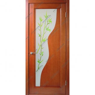 Дверное полотно 01 (Модерн) Натуральный шпон дуба