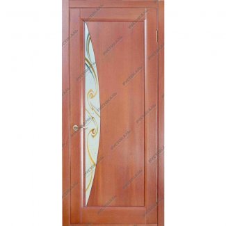 Дверное полотно 03 (Модерн) Натуральный шпон дуба