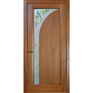 Дверное полотно 05 (Модерн) Натуральный шпон дуба