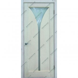 Дверное полотно 06 (Модерн) Натуральный шпон дуба