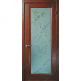 Дверное полотно 11 (Модерн) Натуральный шпон дуба