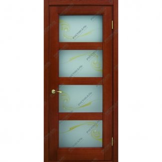 Дверное полотно 13 (Модерн) Натуральный шпон дуба