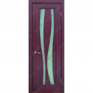 Дверное полотно 20б (Модерн) Натуральный шпон дуба