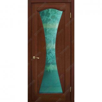 Дверное полотно 22б (Модерн) Натуральный шпон дуба