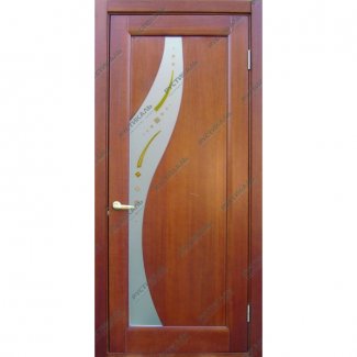 Дверное полотно 26а (Модерн) Натуральный шпон дуба