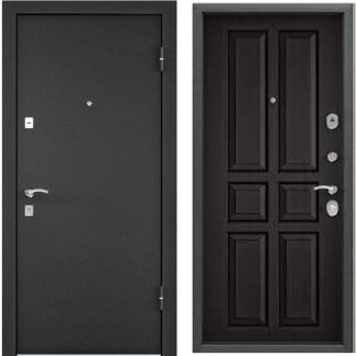 Входная дверь X3F МР Темно-серый букле графит / Дуб Угольный СК2 