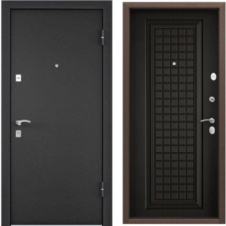 Входная дверь X3F МР Темно-серый букле графит / Дуб Угольный СК3
