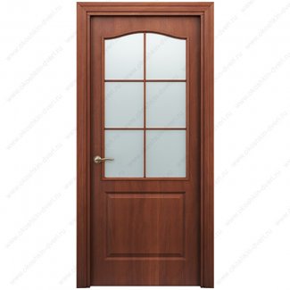 Дверное полотно Классик (Ламинированные с рамкой со стеклом)
