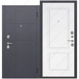 Входная дверь « Гарда-2МДФ» Белый софт